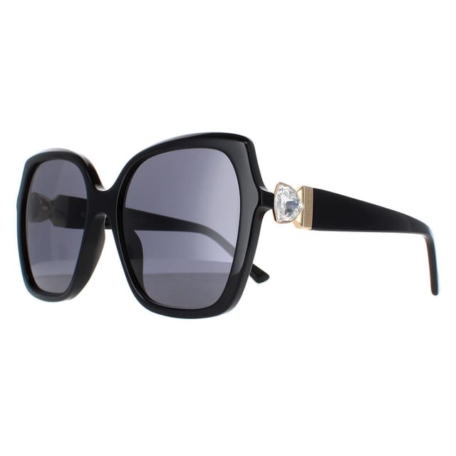 Jimmy Choo Jimmy Choo Women's Square Black Grey Blue MANON/G/S - 2