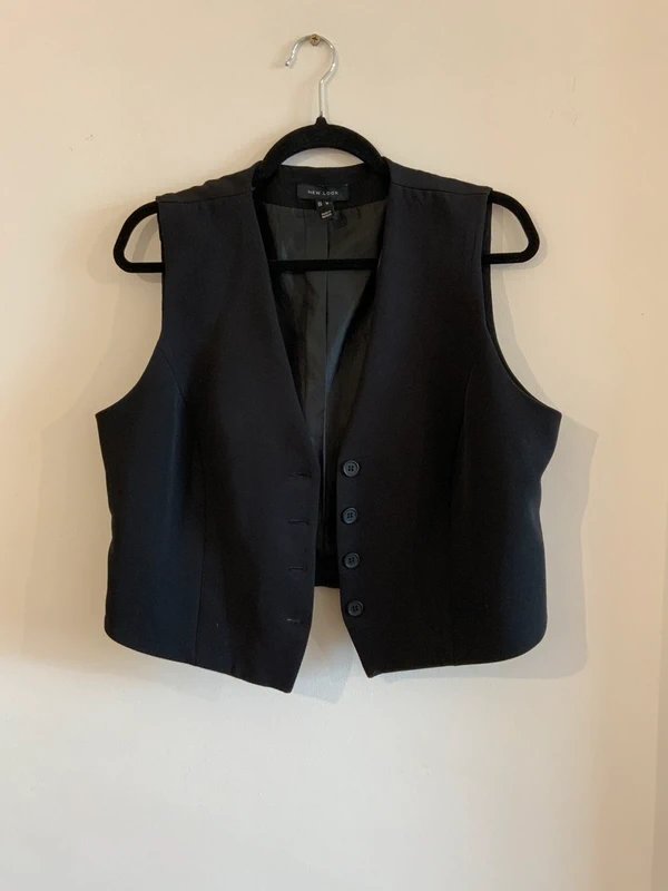 New Look New Look black waistcoat – size 14 - 1