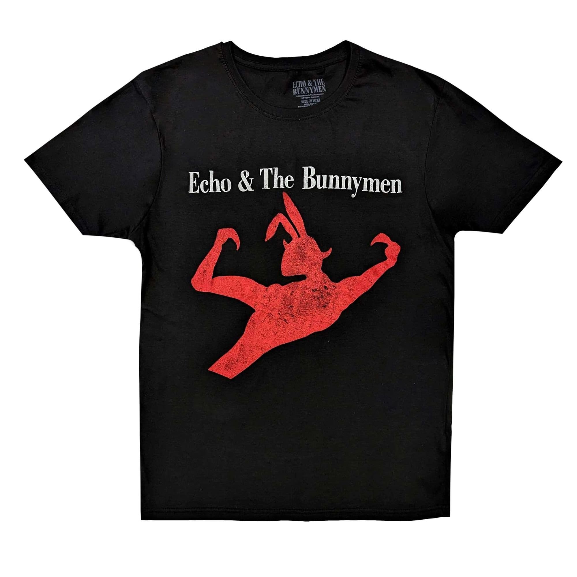 Echo & The Bunnymen Echo & The Bunnymen Men's Creature T-Shirt in Black - 1