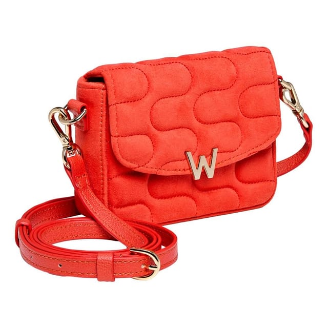 Wolf WOLF Women's Mimi Swirl Mini Bag in Light Red - 2
