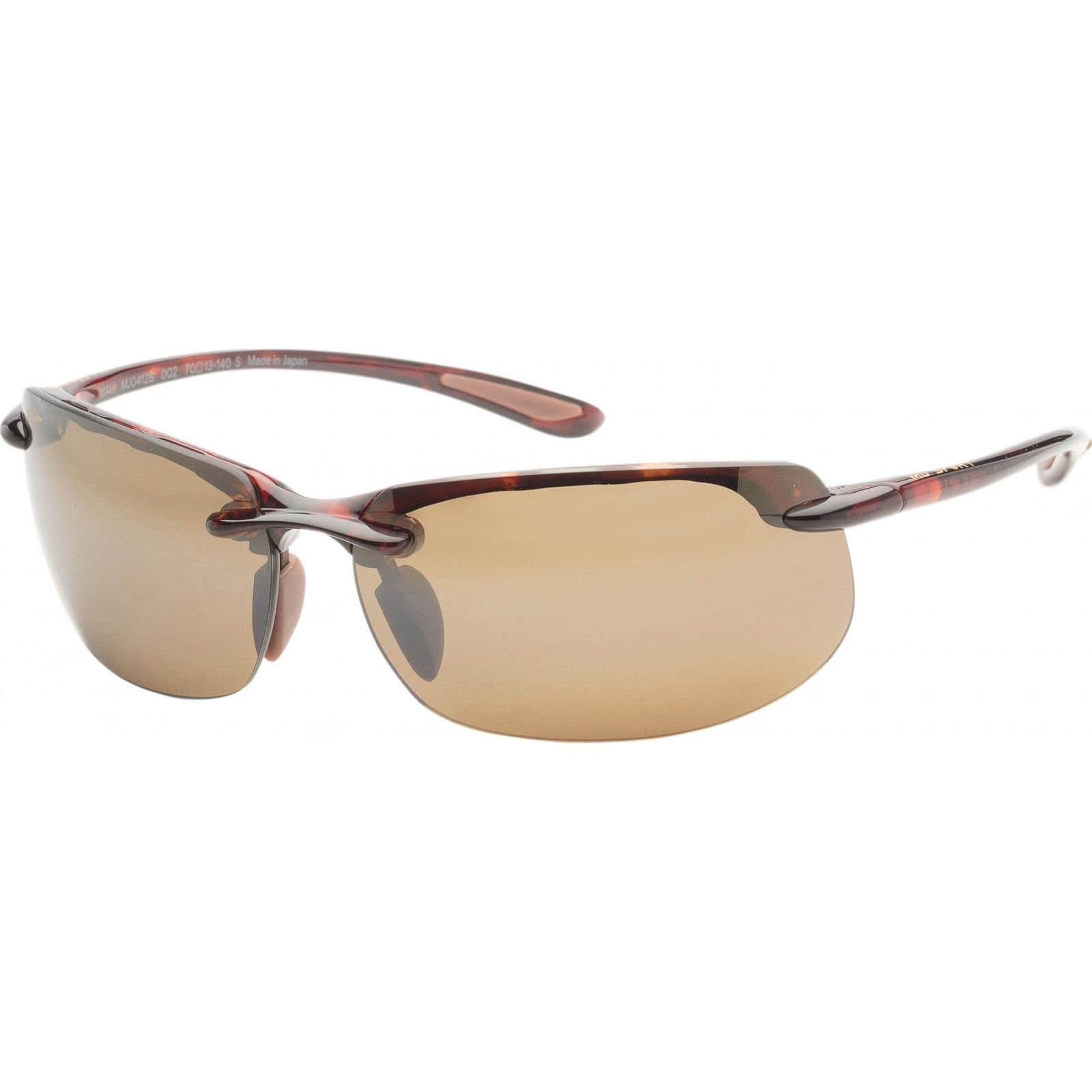 Maui Jim Maui Jim Men's MJ0412S-002 Banyans Aviator/Navigator Sunglasses in Brown