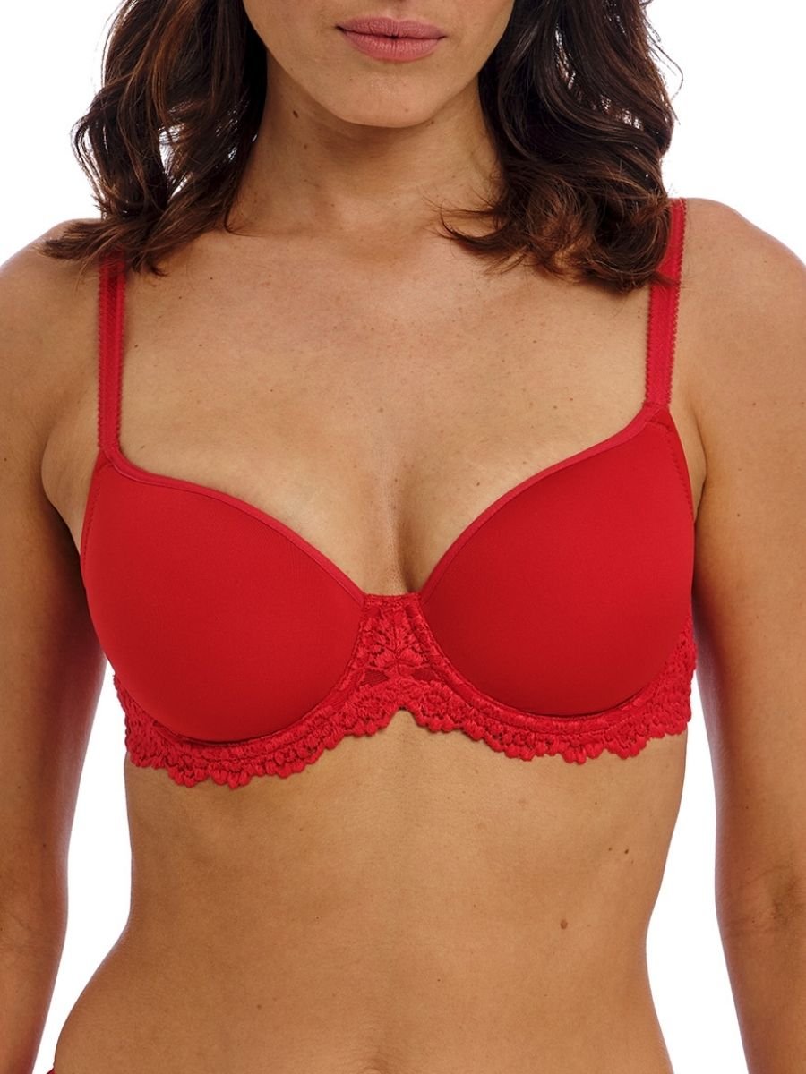 Wacoal Wacoal Women's Embrace Lace Contour Bra in Red - 2