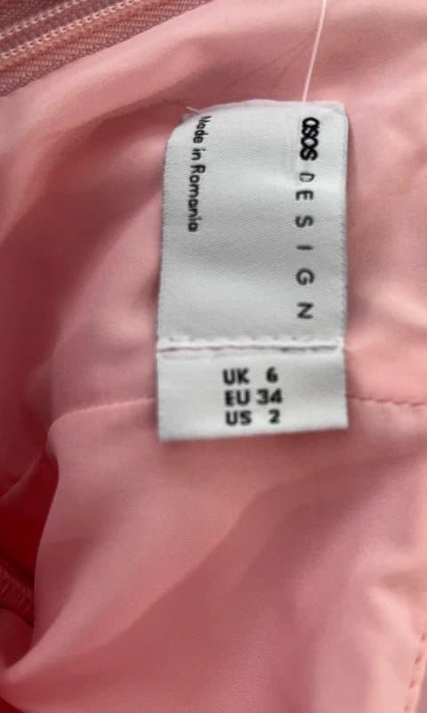 ASOS ASOS structured bow mini dress