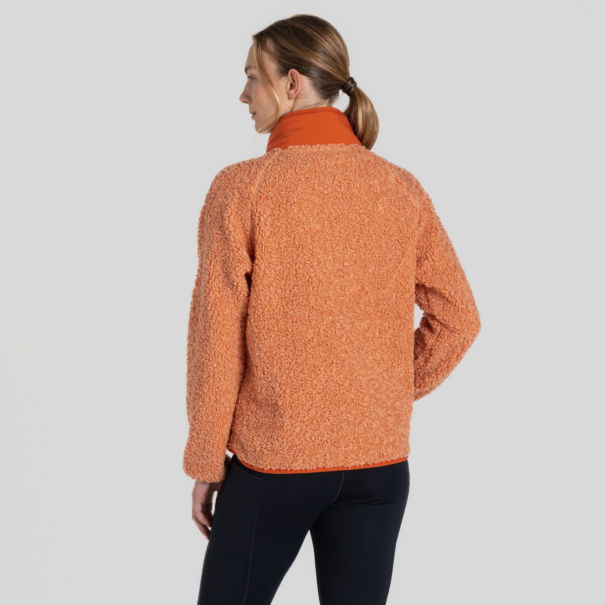 Craghoppers Craghoppers Women's Toro Half Zip Insulating Fleece in Terracotta - 2