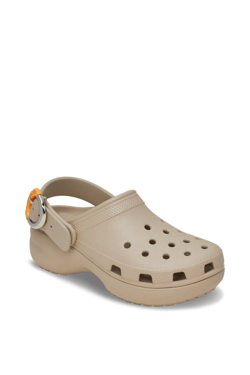 Crocs Crocs Women's Classic Platform Clog in Light Brown