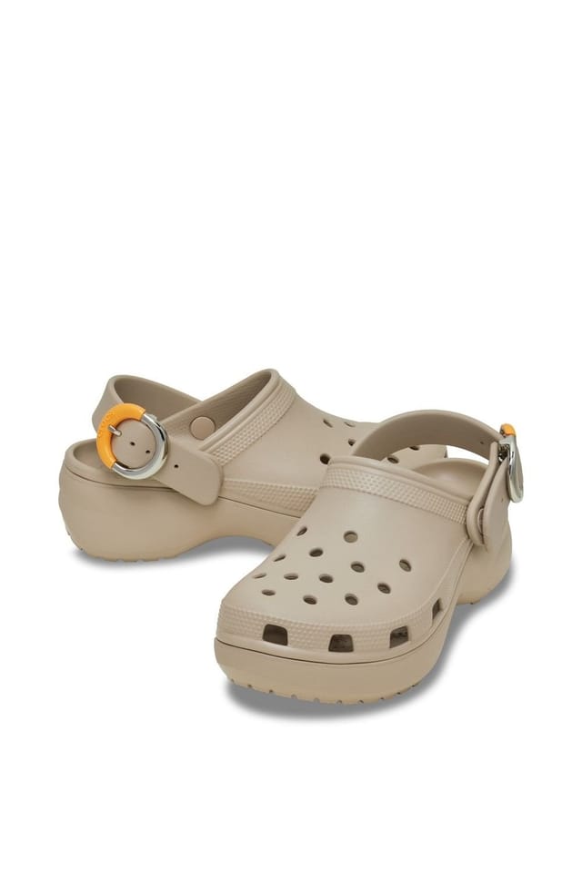 Crocs Crocs Women's Classic Platform Clog in Light Brown - 3