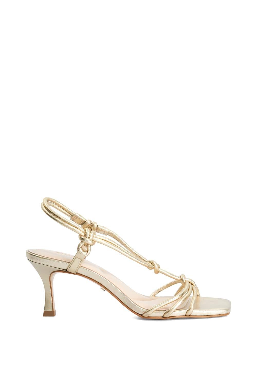 Dune London Dune London Women's 'Matti' Leather Sandals in Metallics - 2