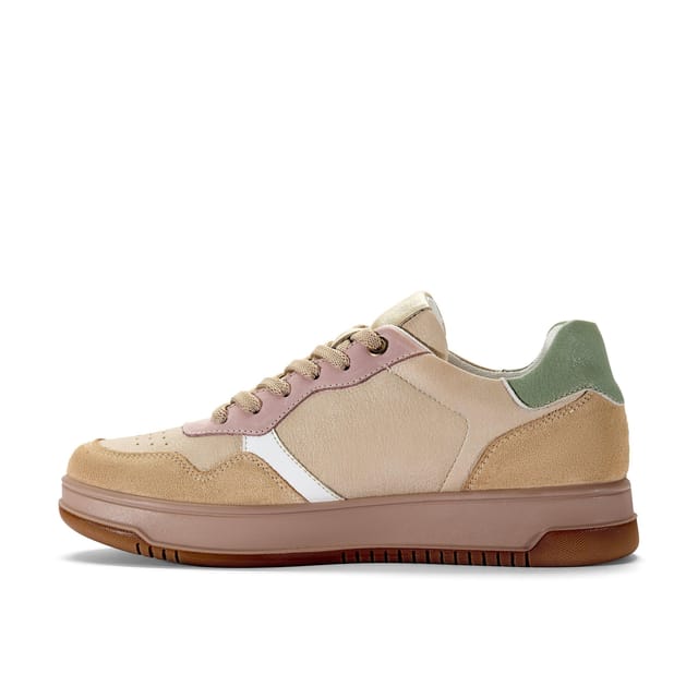 Clarks Clarks Women's Hartridge Walk Taupe Combination Trainers in Brown - 2