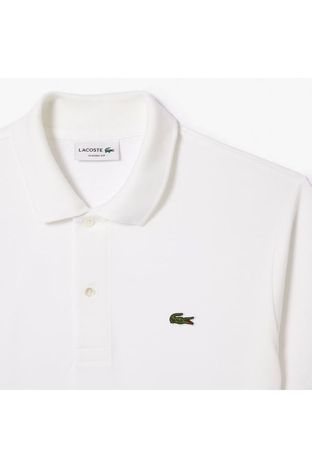 Lacoste Lacoste Men's L1212 Classic Polo Shirt White - 2