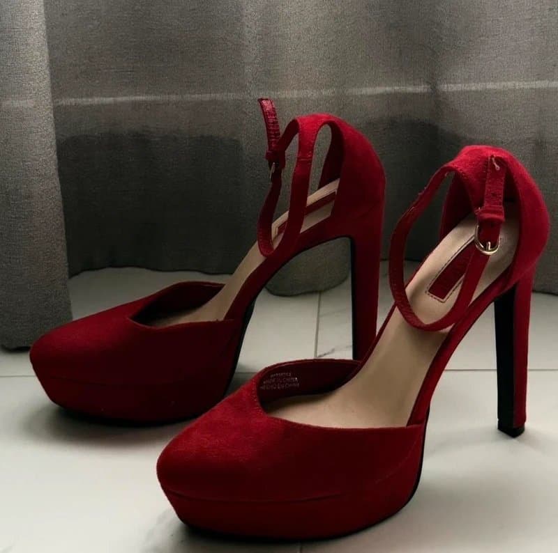 ASOS Red pumps heels