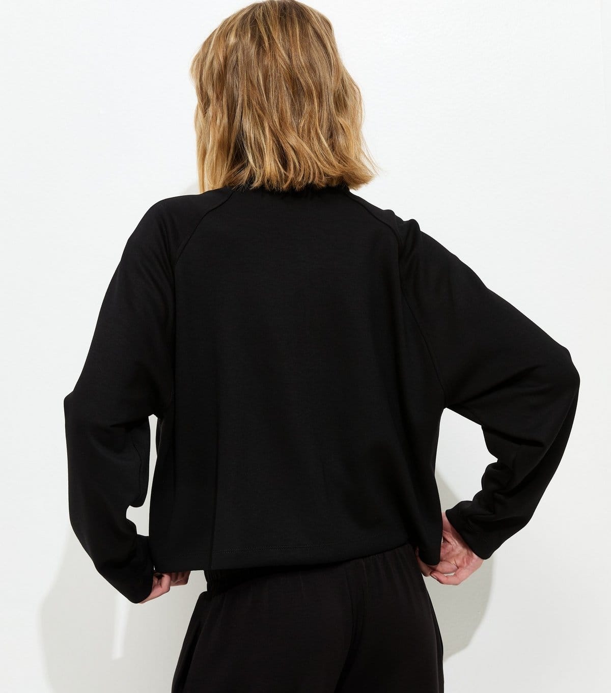 New Look Women's Premium Black High Neck Zip Up Sweatshirt New Look - 4