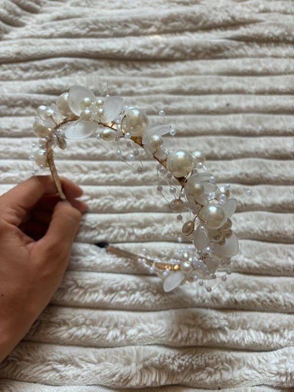 Shein Shein pearl headband - 1