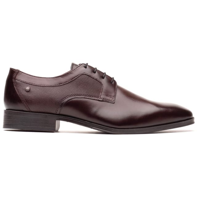 Base London Base London Men's Dome Lace Up Shoe in Brown - 2