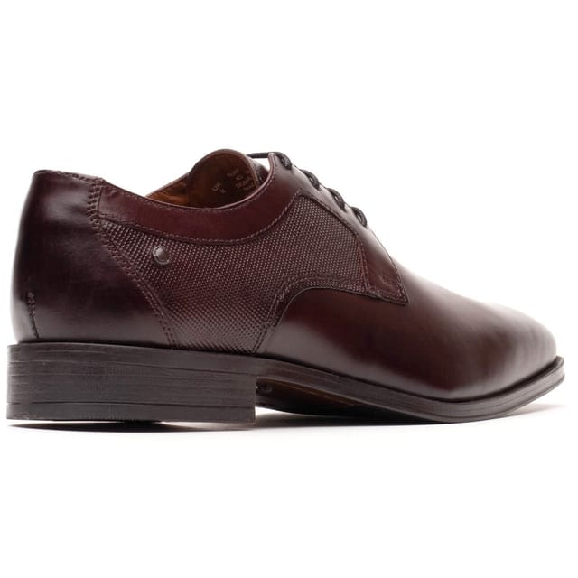 Base London Base London Men's Dome Lace Up Shoe in Brown - 3