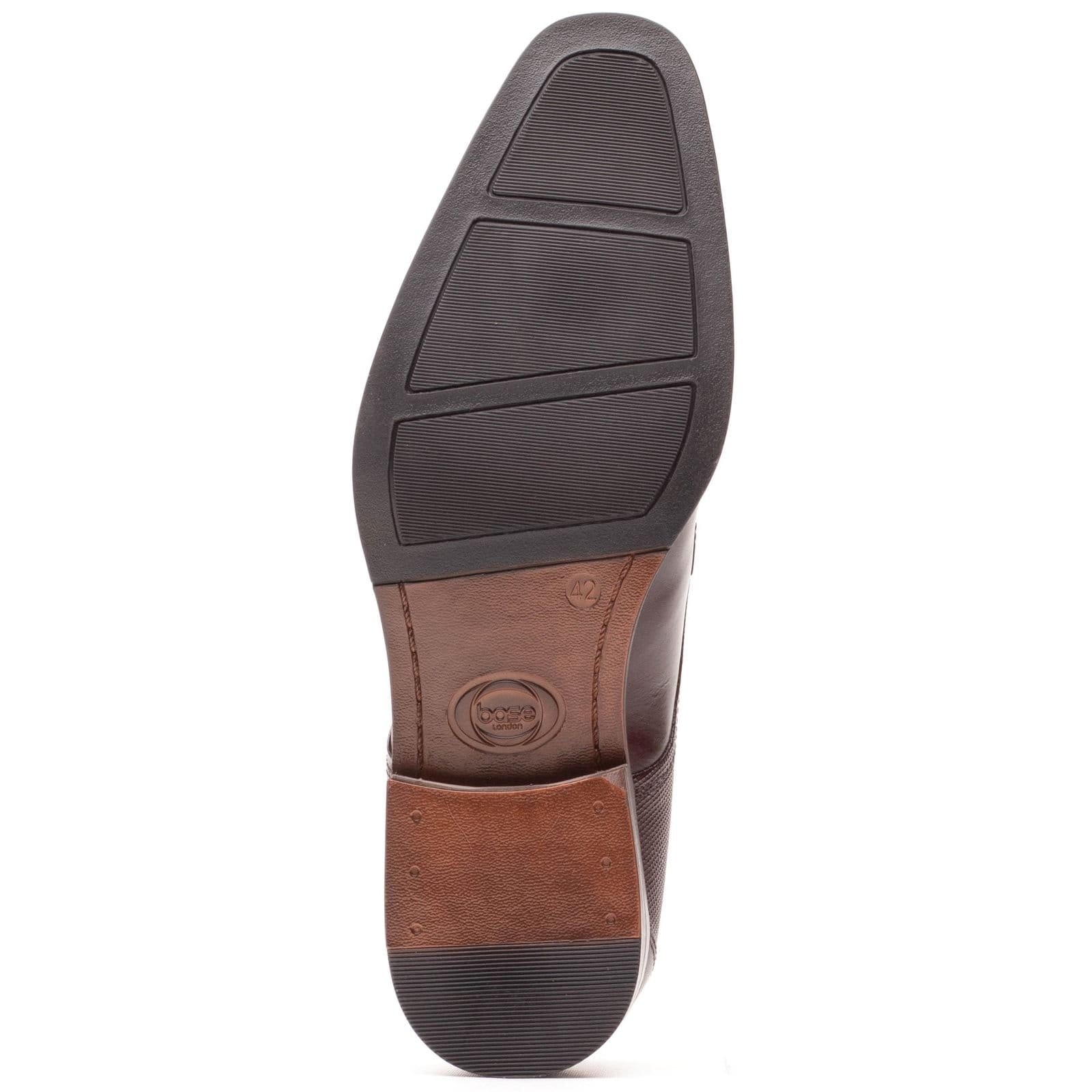 Base London Base London Men's Dome Lace Up Shoe in Brown - 4