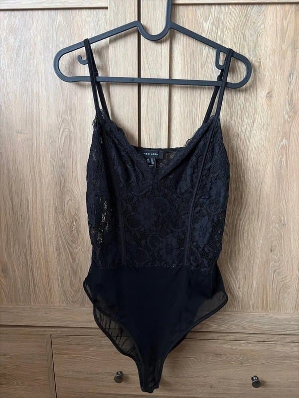 New Look New Look Black Lace Bodysuit