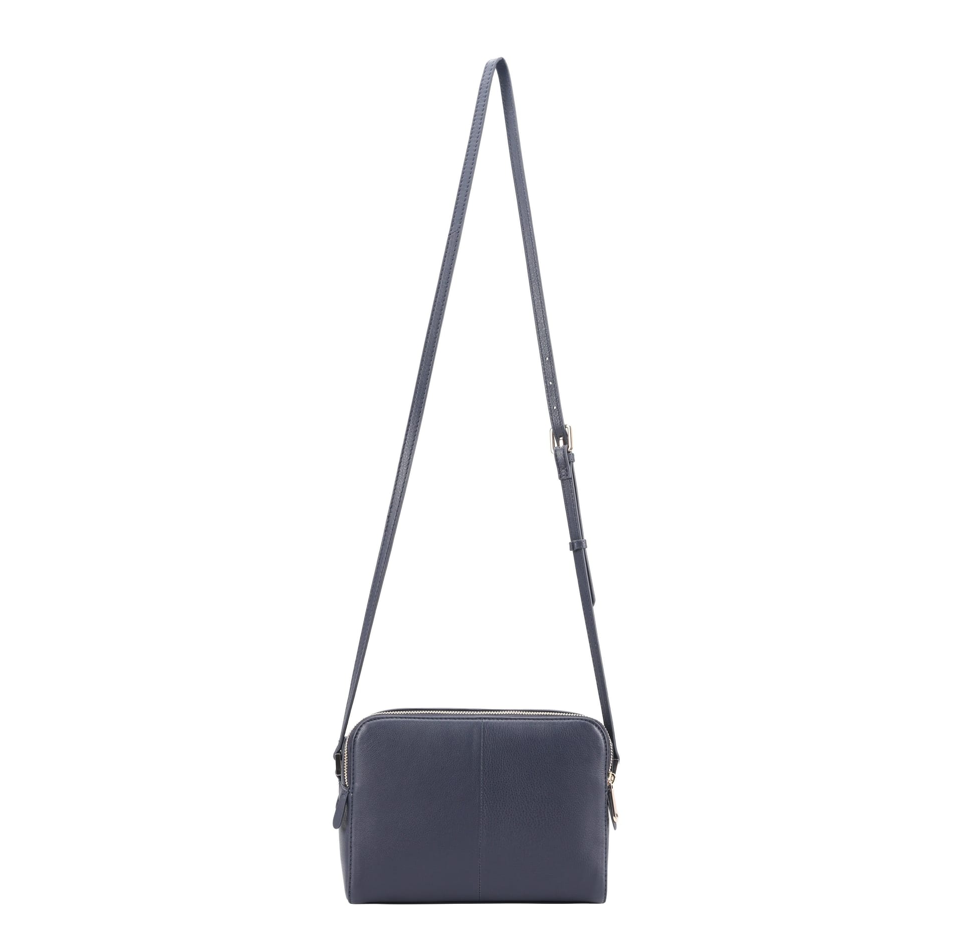 Paul Costelloe Paul Costelloe Women's Mantaro Leather Cross Body Bag in Navy - 4