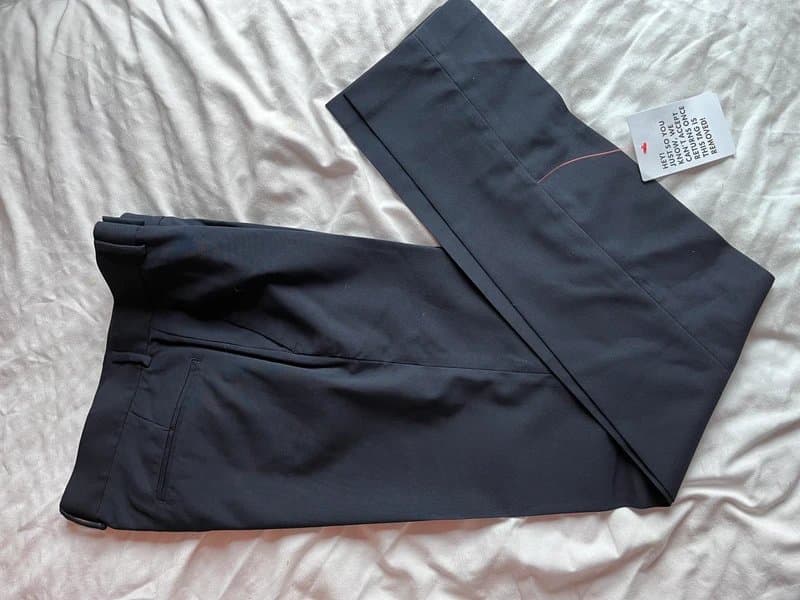 ASOS Design Blue suit trousers ASOS W30 L32R