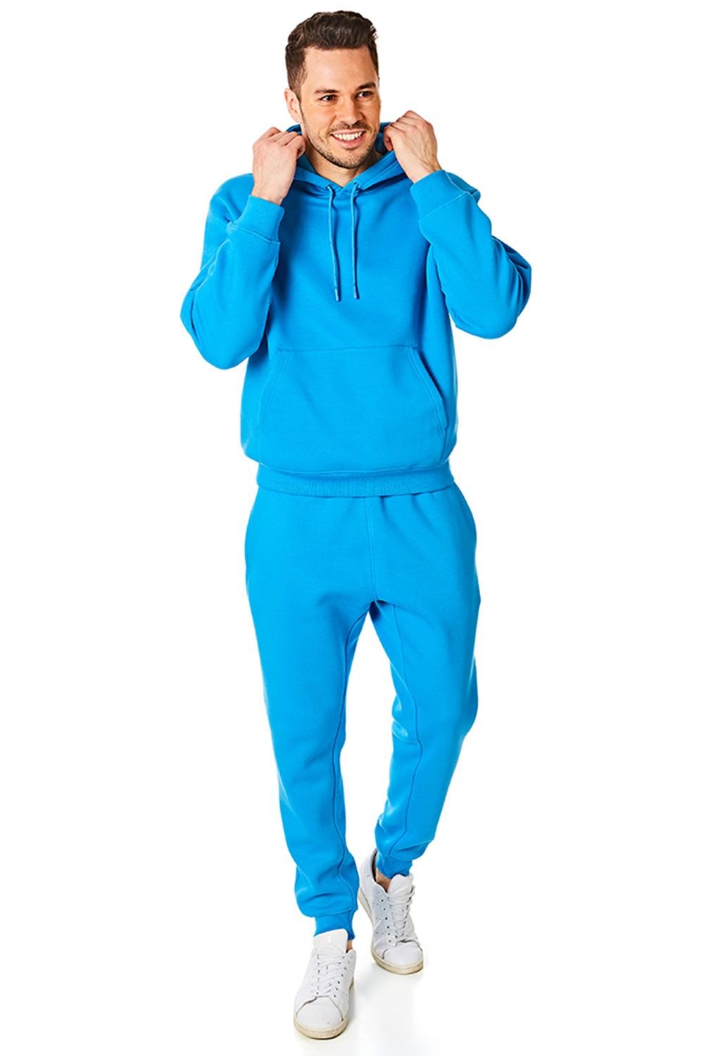 RIPT Essentials RIPT Essentials Men's Pullover Hoody in Bright Blue - 4