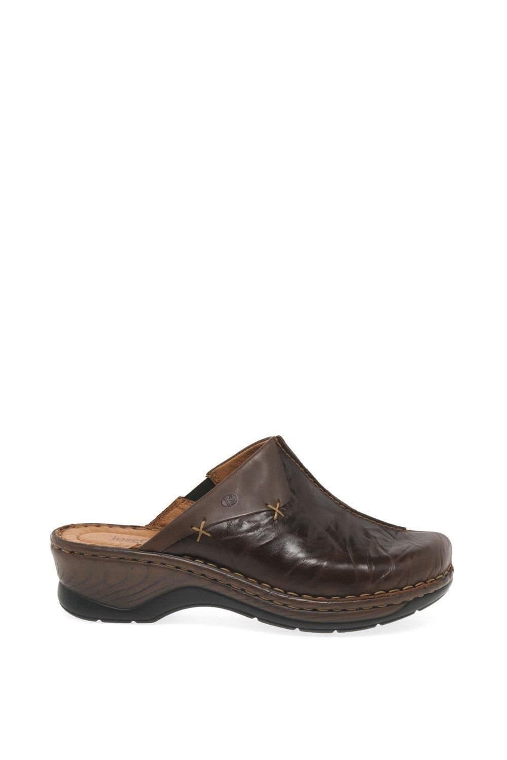 Josef Seibel Josef Seibel Women's 'Catalonia 48' Leather Clogs in Brown