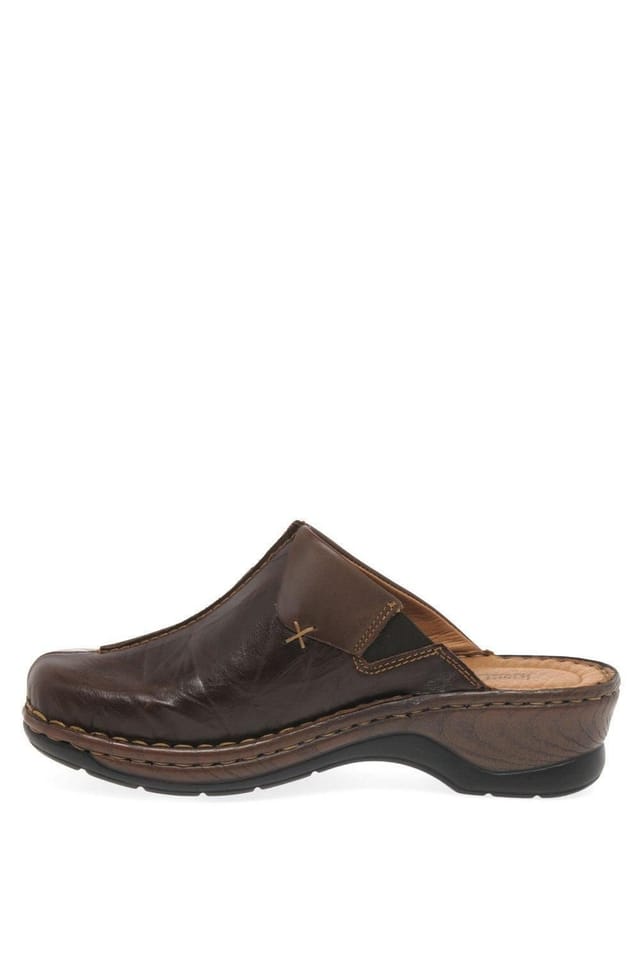 Josef Seibel Josef Seibel Women's 'Catalonia 48' Leather Clogs in Brown - 2