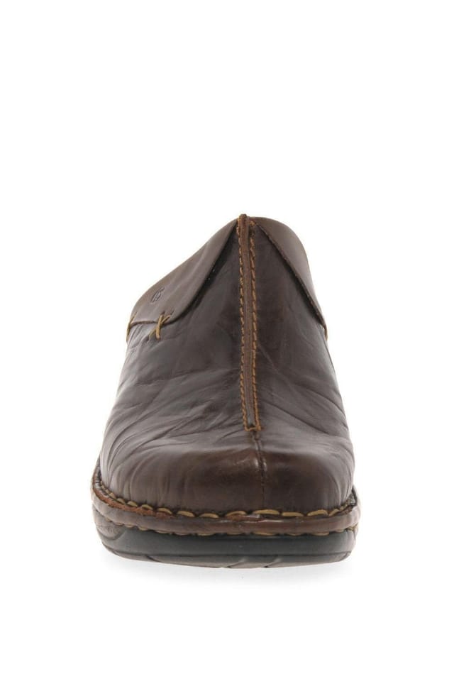Josef Seibel Josef Seibel Women's 'Catalonia 48' Leather Clogs in Brown - 3
