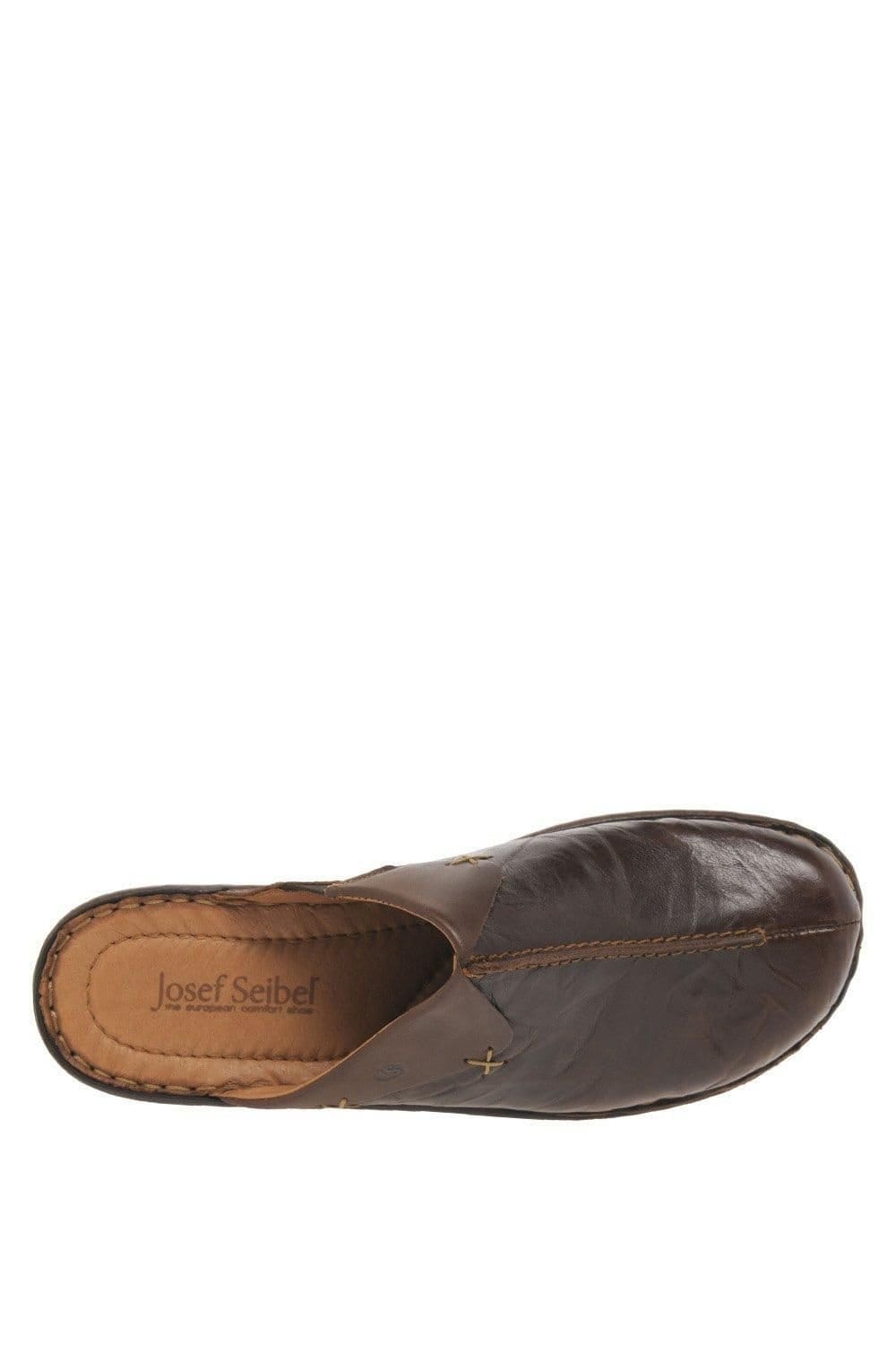 Josef Seibel Josef Seibel Women's 'Catalonia 48' Leather Clogs in Brown - 4
