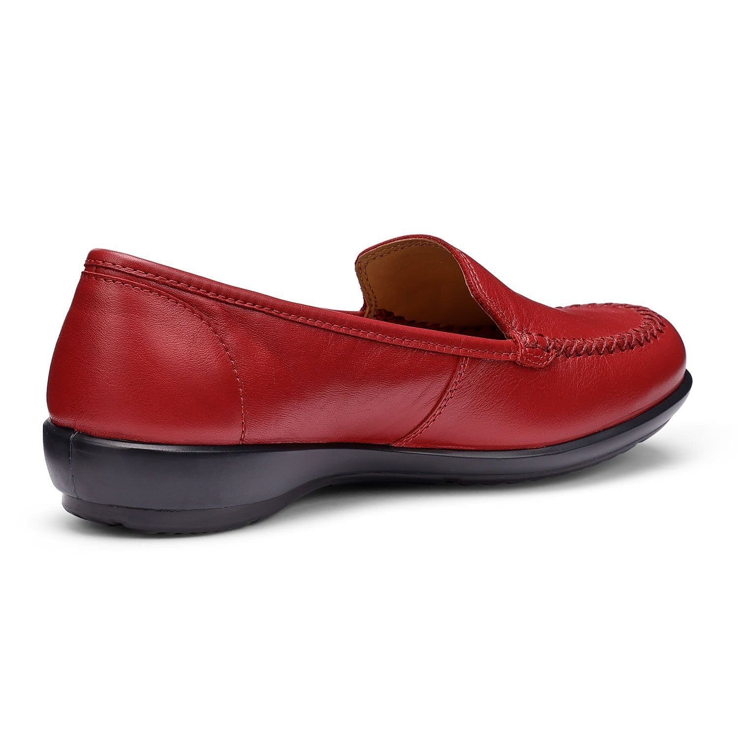 Hotter Hotter Women's 'Jazz' Moccasins in Red - 4
