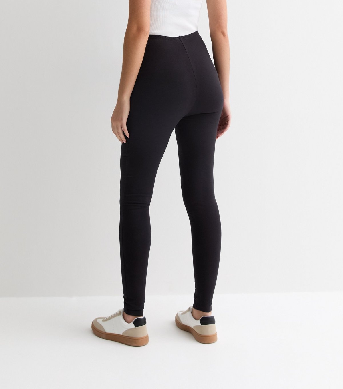 New Look Women's Maternity 2 Pack Black Jersey Leggings New Look - 4