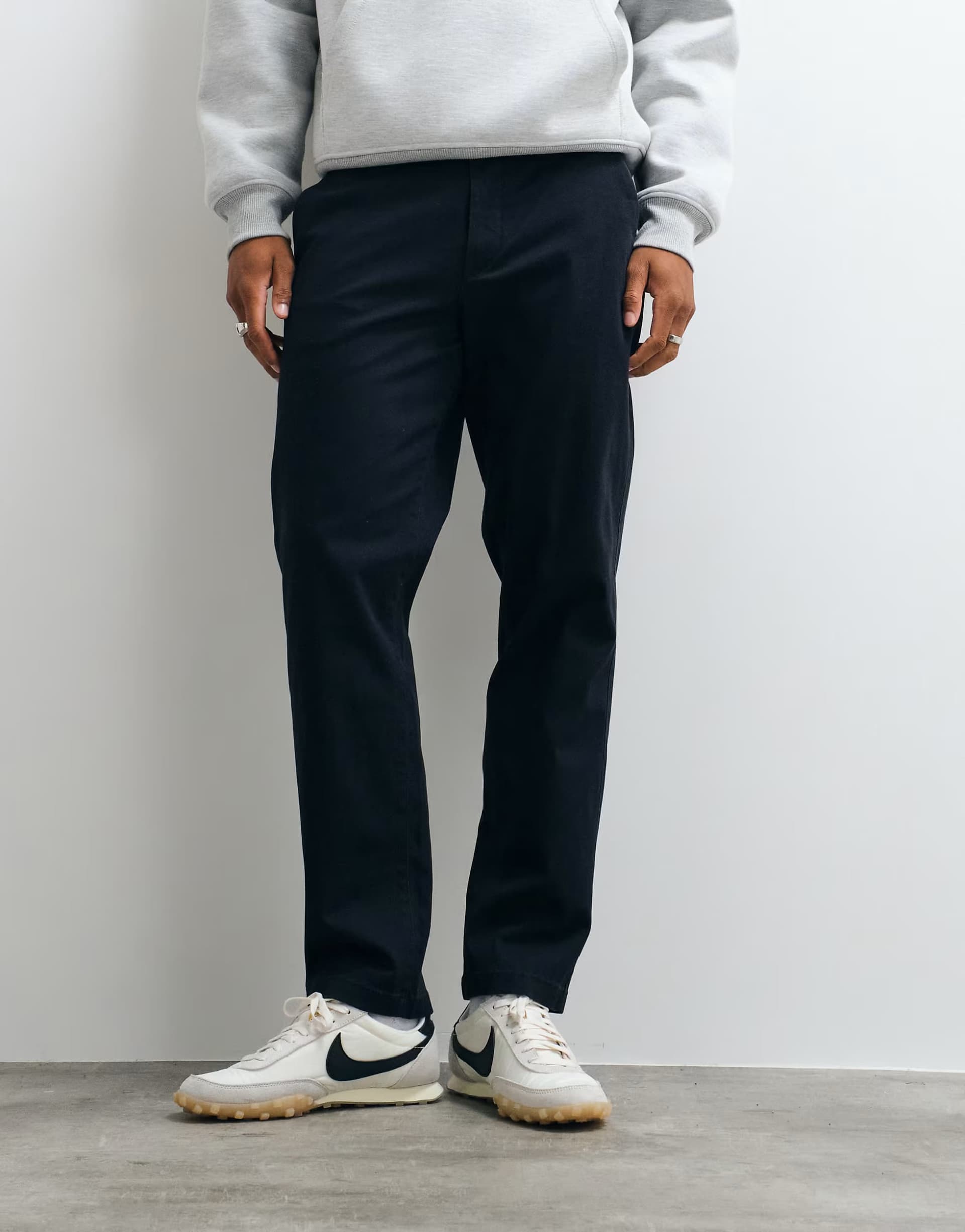 ASOS Jack & Jones slim fit chinos in dark navy