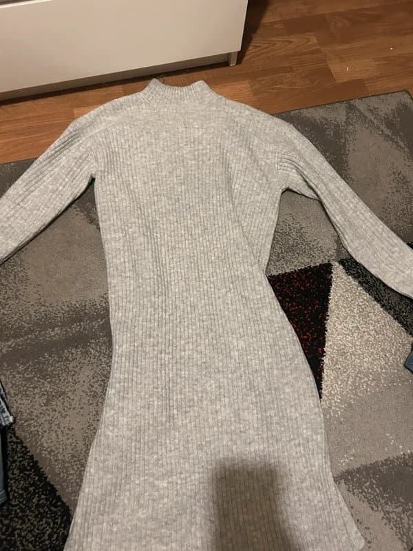 New Look Long knitted turtle neck dress