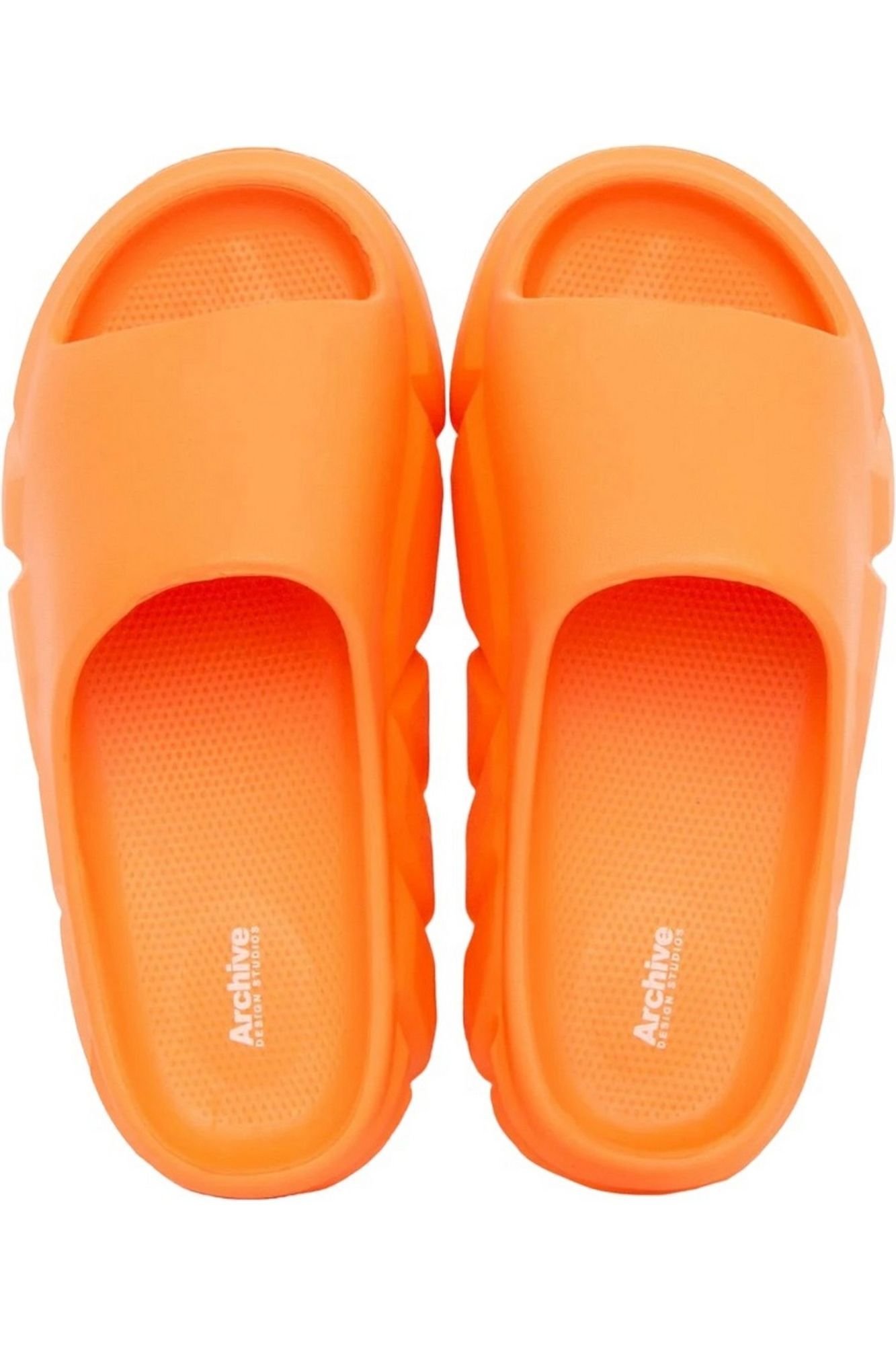 Archive Archive Men's Hexo Sandals in Orange - 2