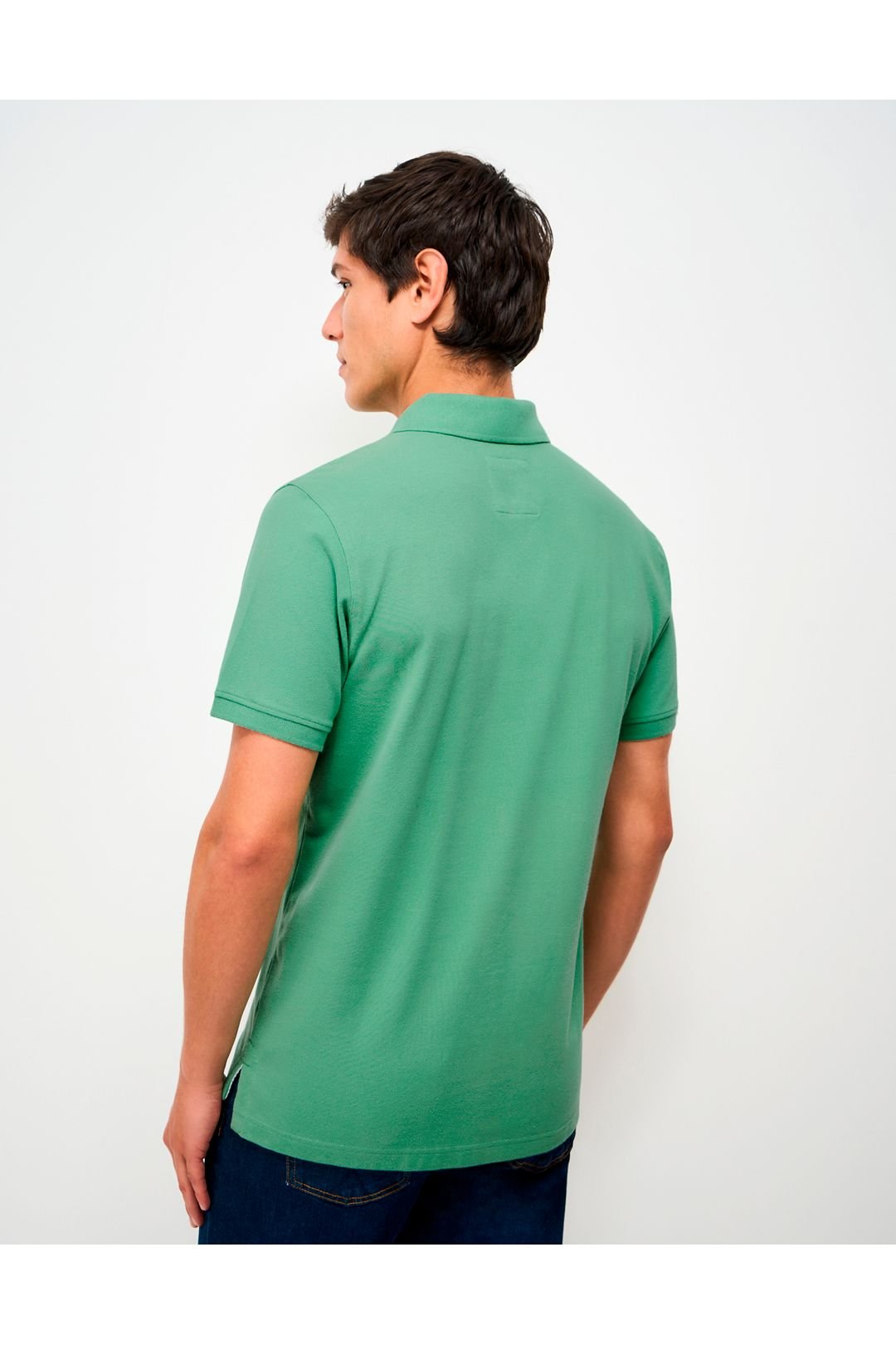 Crew Clothing Crew Clothing Men's Classic Pique Polo Cream - 4