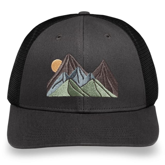 Sunday Afternoons Sunday Afternoons Men's 'Sunday' Low Profile Trucker Cap in Dark Grey - 2