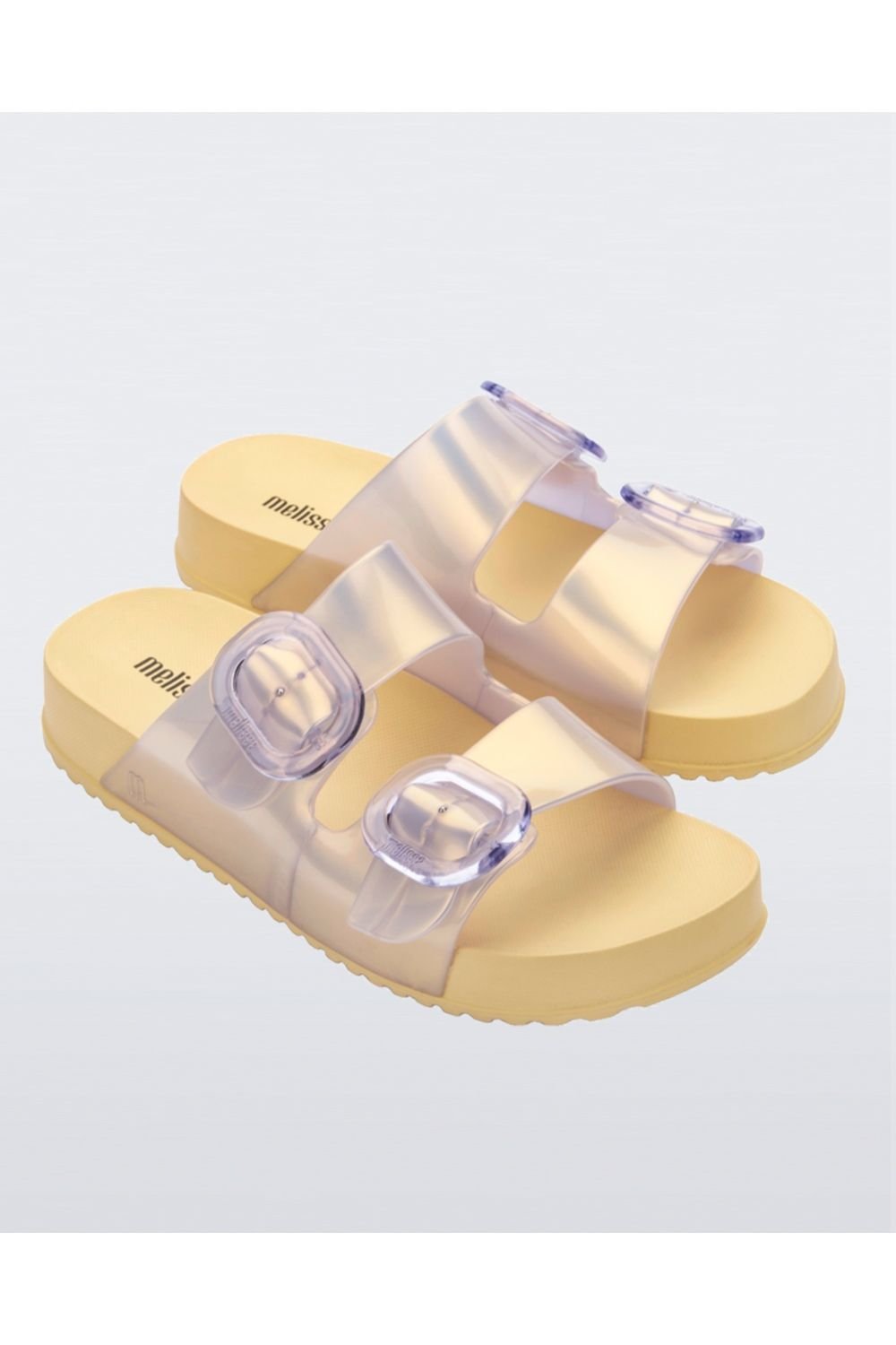 Melissa Shoes Melissa Shoes Women's Cozy Slide Sandal in Yellow - 2