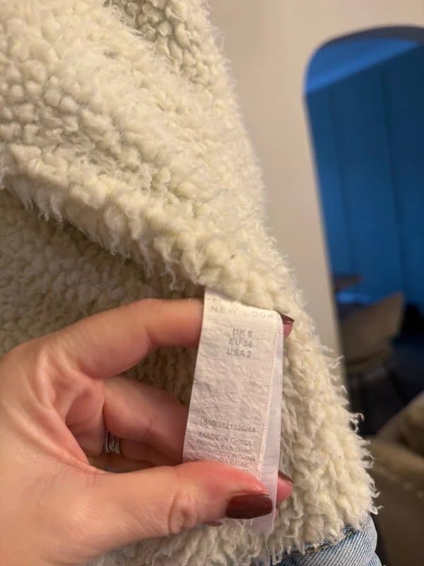 New Look Ladies fleece lined denim jacket