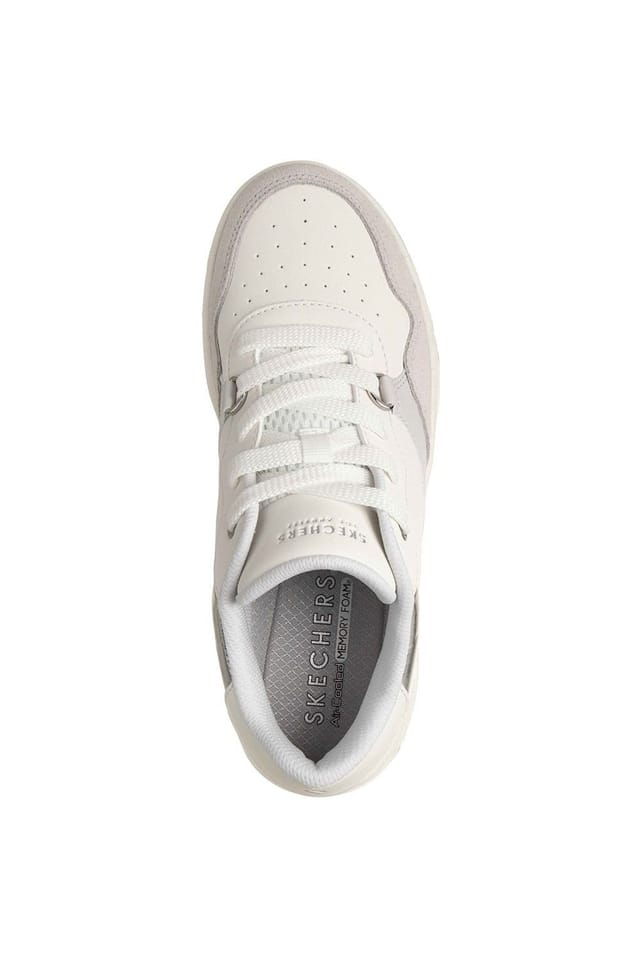 Skechers Skechers Women's UNO CTL - Subtle Shimmer Trainers in White - 3