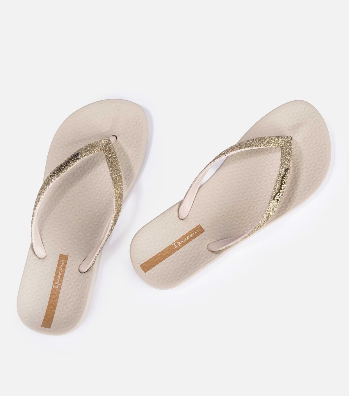 Ipanema Women's Stone Glittery Strap Flip Flops Ipanema New Look - 2