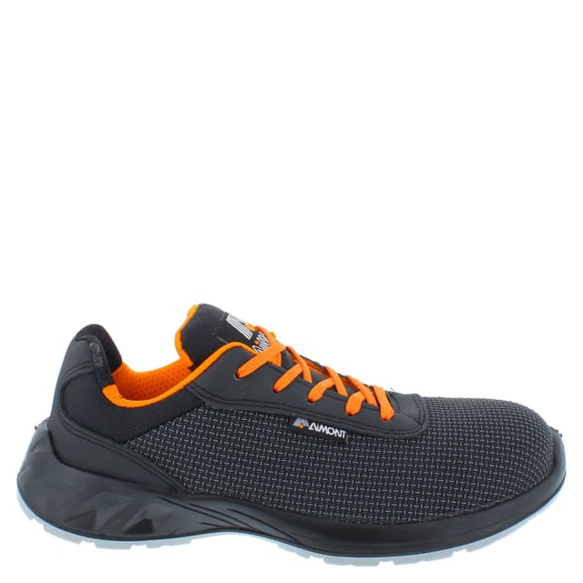 U-Power U-Power Men's Aimont Havoc S3S Putek Metal-Free Lightweight Safety Trainers in Black - 2