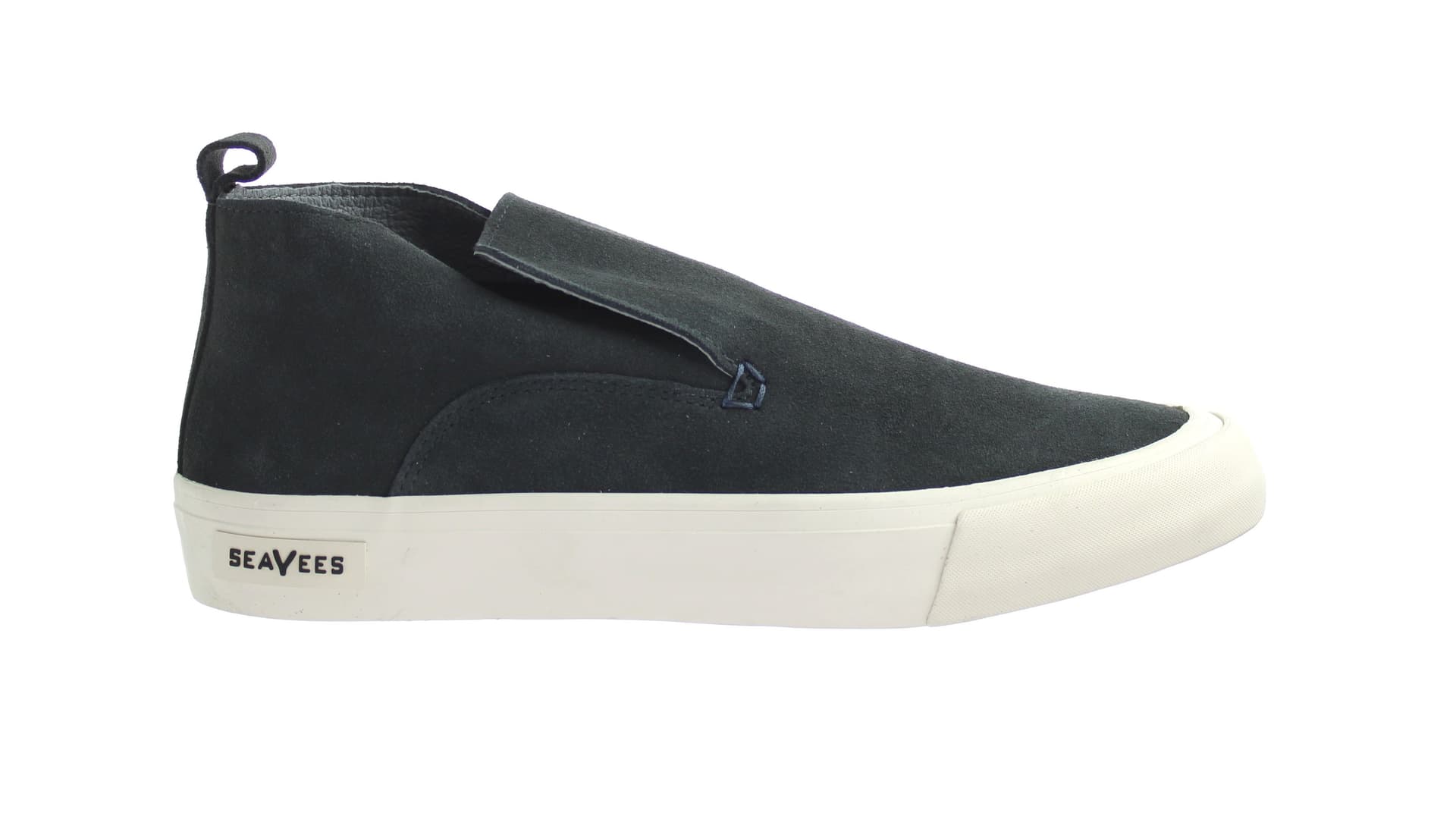 Seavees Seavees Men's Huntington Middle Deep Navy Suede Slip-On Shoes in Blue