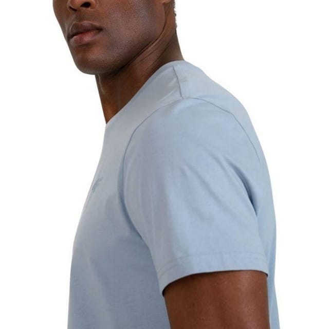 4F 4F Men's WSS25TTSHM2074 T-Shirt in Blue - 3