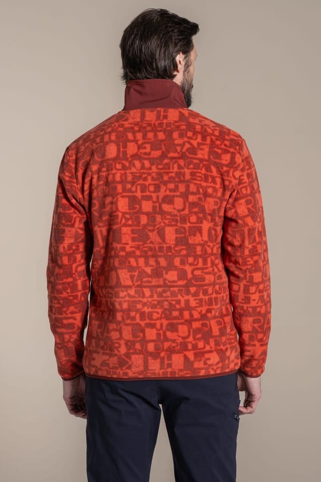 Craghoppers Craghoppers Men's Dewlish Overhead Insulating Active Overhead Fleece in Orange - 3