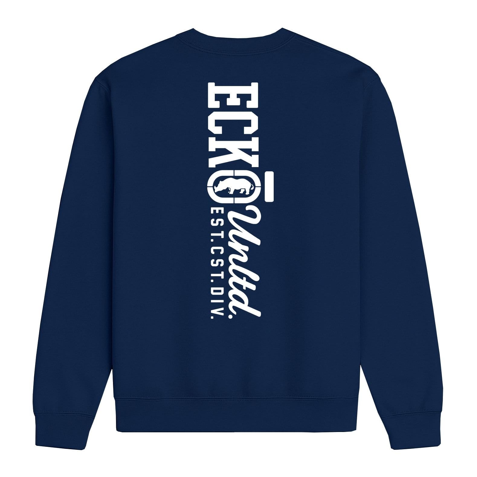 Ecko Untld. Ecko Untld. Men's Branded Sweatshirt in Navy - 4