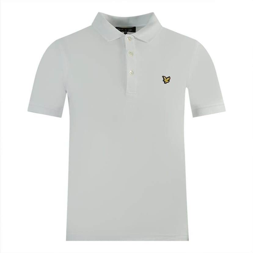 Lyle & Scott Lyle & Scott Men's Logo Polo Shirt in White - 1