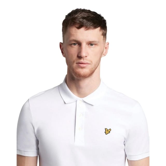 Lyle & Scott Lyle & Scott Men's Logo Polo Shirt in White - 3