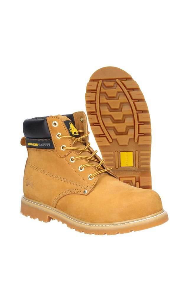 Amblers Amblers Men's 'FS7' Welted Safety Boots in Camel - 3