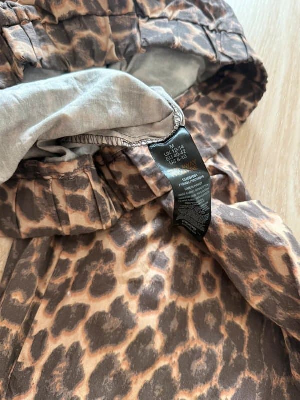 ASOS Asos leopard print linen trousers