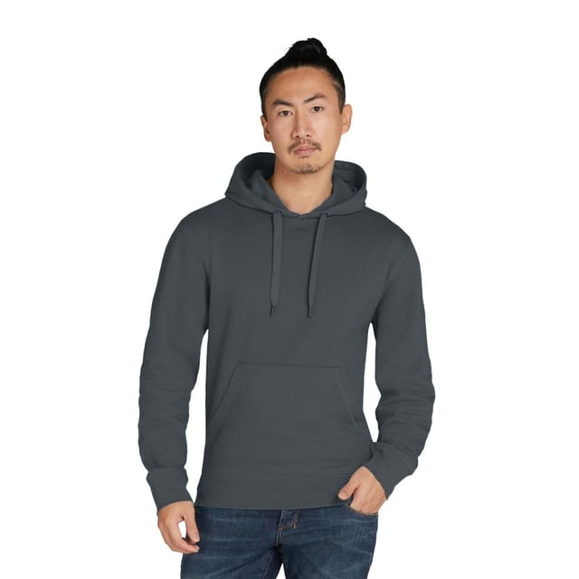 SG SG Men's Signature Tagless Hoodie in Charcoal - 2