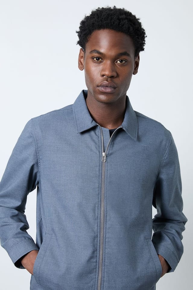 Burton Burton Men's Blue Smart Harrington Jacket - 2