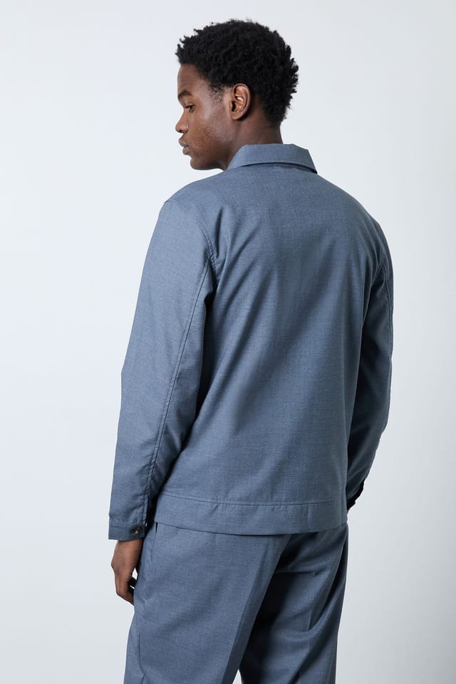 Burton Burton Men's Blue Smart Harrington Jacket - 3